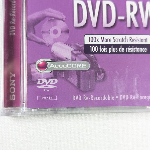 SONY DVD-RW Handycam disc: 60 mins 2.8 GB - Picture 6 of 7